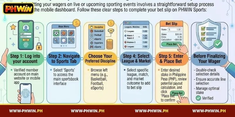 A guide to placing bets on PHWIN Sports