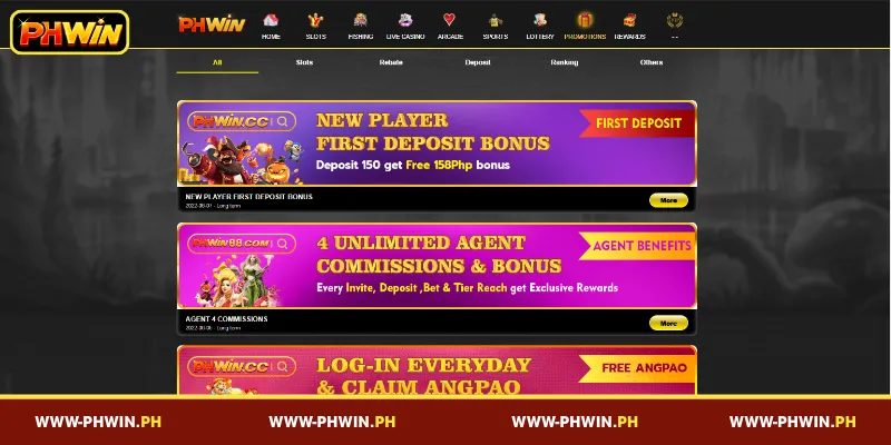 Exclusive Bonuses and Promotions at PHWIN