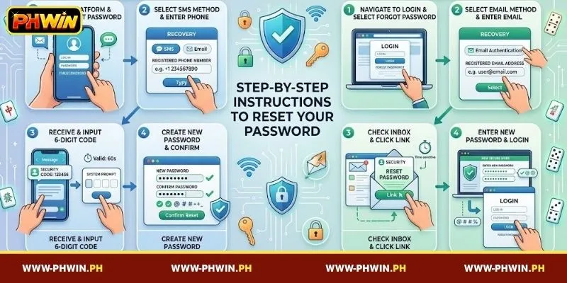 Forgot PHWIN password – A step-by-step guide to resetting your password