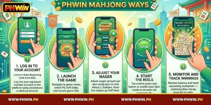 Guide on how to play PHWIN Mahjong Ways