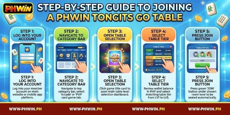 Guide to Playing Tongits Go on PHWIN