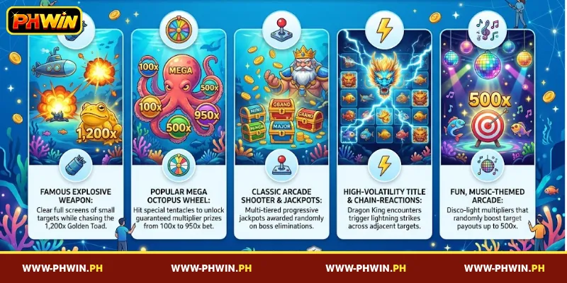 Highlighting Popular and Well-Known Fishing Games at PHWIN