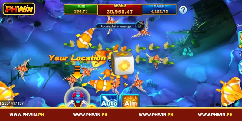 Key Features of PHWIN Bombing Fishing