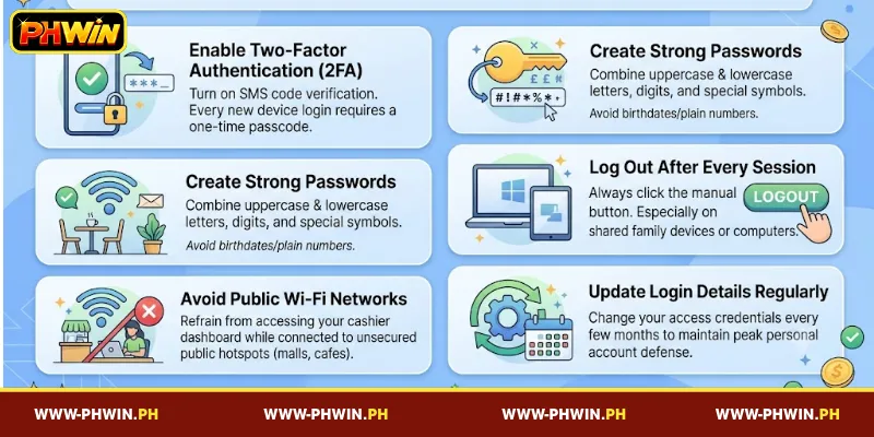 Tips for securely logging into your PHWIN account